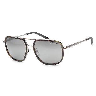 Michael Kors Men's Del Ray MK1110-10026G 59mm Matte Gunmetal Sunglasses • $54.99