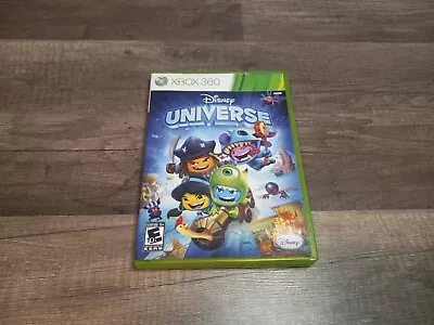 Disney Universe Microsoft Xbox 360 2011 Complete With Manual And Poster  • $12