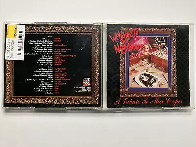 Welcome To The Nightmare - A Tribute To Alice Cooper 2-CD Set - Very Good Cond. • $38.44