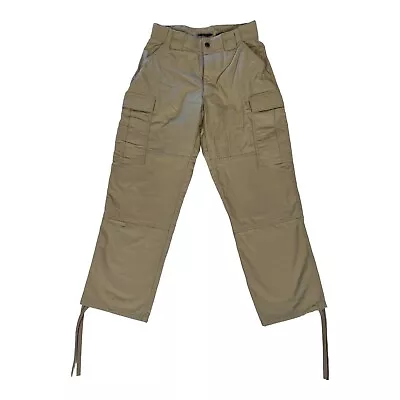 5.11 Tactical Tan Khaki Cargo Pants Mens Size Medium Short 30x29 • $18