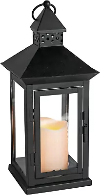 Indoor & Outdoor LED Candle Lantern With Timer Garden & Patio Decor • $21.88