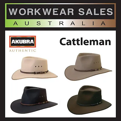 Akubra Hat - Australian-Country Style-Cattleman-Authentic Favourite Akubra Hats • $245.95