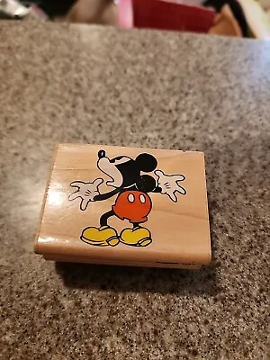 *Pre-owned* Rubber Stampede Mickey Mouse Omigosh! 402-D  Rubber Stamp • $10.29