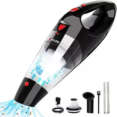 VacLife Handheld Vacuum Car Vacuum Cleaner Cordless Mini Portable Rechargeable • $40.29