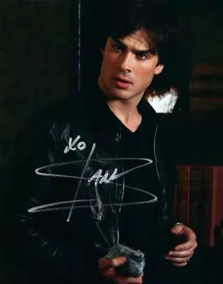 Ian Somerhalder Signed 8x10 Photo Pic Autographed VERY NICE + COA • $52.53