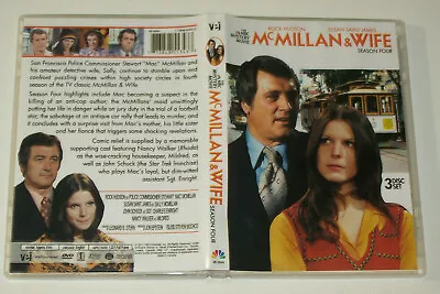McMillan & Wife: Season Four (DVD 1974 NBC Universal) Rock Hudson • $13