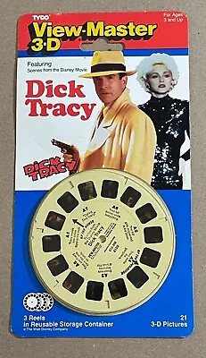 View-master Dick Tracy 4105 3 Reels (1990) • $15