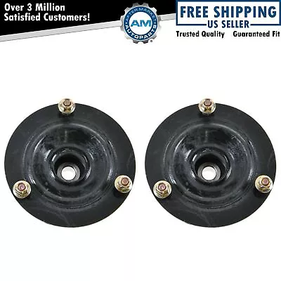 Front Upper Strut Mount Plate Pair Set Of 2 For 92-07 BMW 318 323 325 328 • $39.10