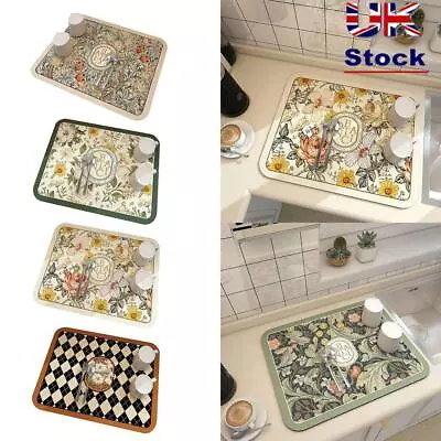 £8.32 • Buy Washable Kitchen Accessories Draining Mat Drying Mats Dish Drying Pad