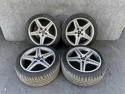 ✔mercedes W211 E55 E63 Amg Rim Staggered Wheel Wheels Michelin Tire Set Oem • $1560