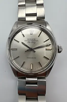 Rolex Air King Oyster Perpetual Precision 5500 Box Serviced • £2995