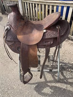 Dale Fredricks Wade Ranch Saddle 15.5 Seat Used Fredericks • $650