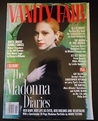 Vanity Fair Magazine November 1996 Madonna Joey Giardello No Label B18:756 • $11.16