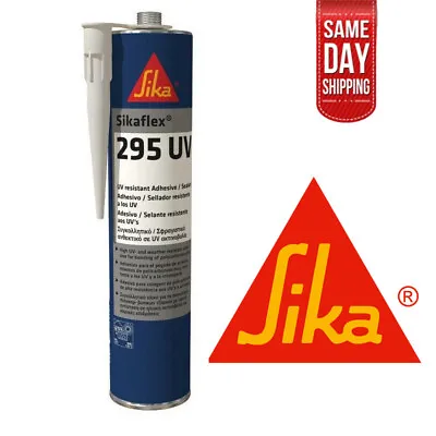 SIKA Sikaflex 295 UV WHITE Marine Motorhome Professional Adhesive Sealant 06/24 • £23.99