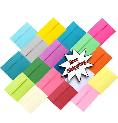 25 A2 Multi Colored Envelopes For 4-1/8  X 5-1/2  Response Cards Announcement • $9.60