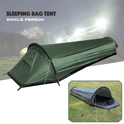 $78.99 • Buy Ultralight Bivy Tent Camping Sleeping Bag Tent Lightweight Single Person Tent