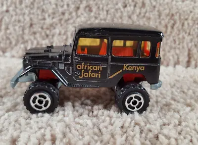 $35 • Buy 1993 Majorette 1:55 Diecast Toyota 4x4 Kenya African Safari Raid 86 Truck #277