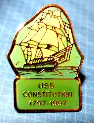 Beautiful Vintage Pin Badge Baltimore Maryland Uss Constitution Ship • $6.95