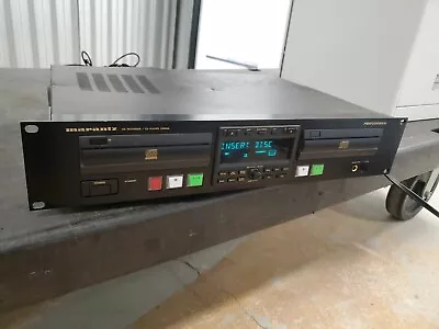 Marantz CDR-500 CDR500  Professional Audio CD Player Recorder 4 PARTS OR REPAIR • $111