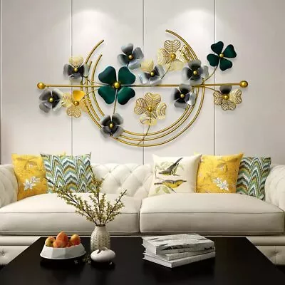 Metal Flower Wall Art Iron Wall Hanging Home Decoration Perfect 43 X 24 INCH • $499.99