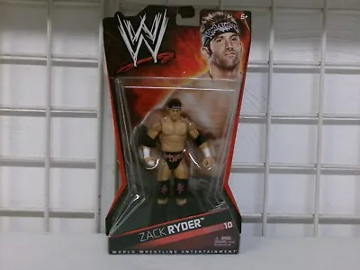 2010 - Mattel - Wwe - Series 10 - Zack Ryder - New #59 • $34.99