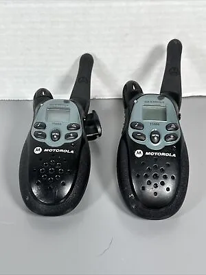 Motorola T5000 Talkabout 2-Way Radio Walkie Talkie Set Walkie Talkies (2 Set) • $15.20