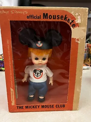 Vintage 1971 Horsman Official Mouseketeer Mickey Mouse Club Boy Doll - MIB/NRFB! • $24.99