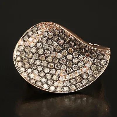 $6750 / MK Jewels NY 3D Wavy Diamond Ring / Top Quality • $1495