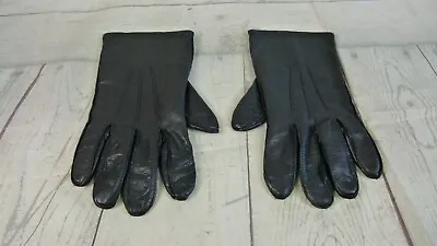 Celio Men's Black Leather Gloves (Size Looks Like L) • $14.99