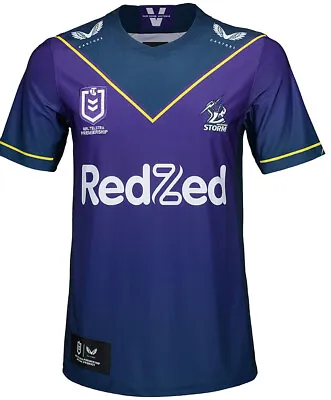 £75.70 • Buy Melbourne Storm Replica Home Jersey CASTORE Womens Purple SIZE 10 BNWT Shirt