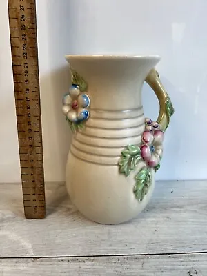 £79.99 • Buy Clarice Cliff MY Garden Cream Vase 907 Newport Pottery Floral Free Post #E
