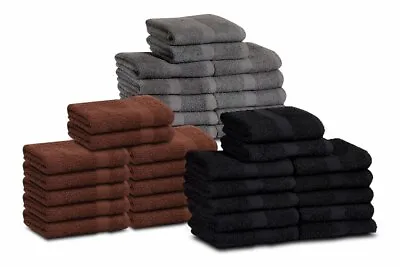 100% Cotton Hand Towels Bulk Pack Of 12 24 120 Bleach Proof Salon Towels 16x27 • £236.14