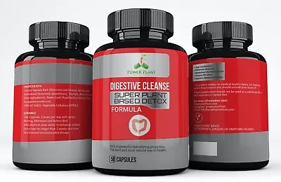 Colon Cleanse And Detox - Healthy Gut Parasite Defence Herbalist Certified  VG • £13.99