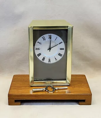 RARE! 1950 Rotherham & Sons Gold Anodized Aluminum 8-day Clock 11-jewel Platform • $749.99