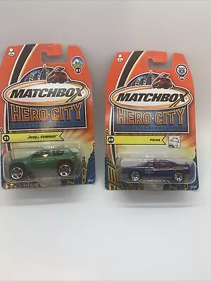 2 Matchbox Hero City  Cars 51 68 • $10