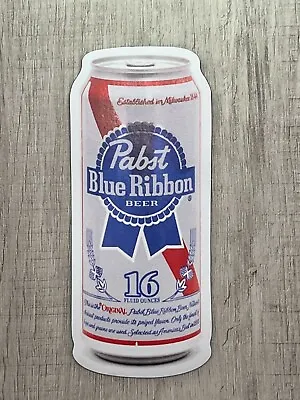 PBR Pabst Blue Ribbon Magnet Vinyl Decal Classic Retro Tall Boy Can • $5.37