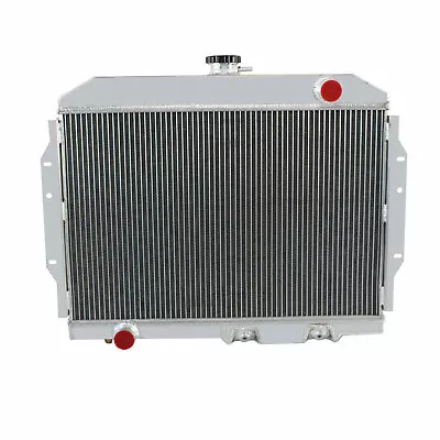 4 ROW Aluminum Radiator Fits 1968-74 AMC Rambler Marlin Rebel SST Wagon AMX V8 • $199