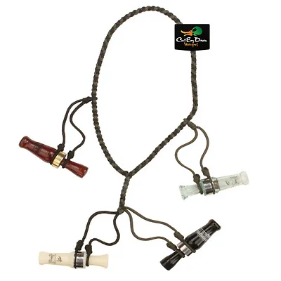 Avery Outdoors Ghg Quick Slider Duck Goose Call Lanyard Black And Green • £12.25