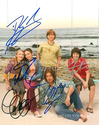 HANNAH MONTANA CAST SIGNED AUTOGRAPH 8x10 RPT PHOTO MILEY CYRUS + • $19.99