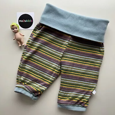 Minymo Baby Trousers Newborn Size 56 Multi Striped  • £3