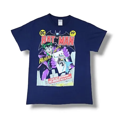 DC Comics 251 Batman Joker Shirt Short Sleeve Graphic Delta Pro T-Shirt Size M • $14.99