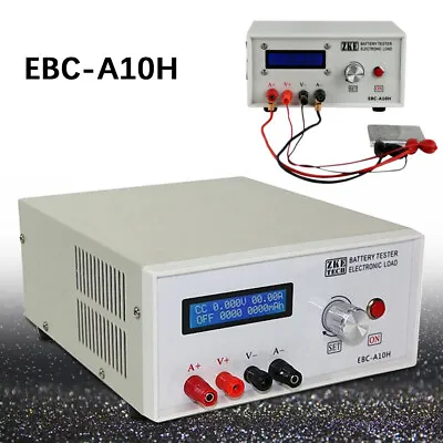 EBC-A10H Electronic Load Battery Capacity Tester Charge Discharge Tester 5A-10A • $71.86