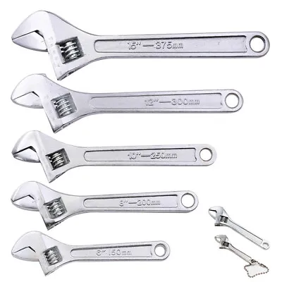 6/8/10/12/15 Inch Heavy Duty Adjustable Wrench 2.5/4 Inch Mini Handle Wrench • $43.99