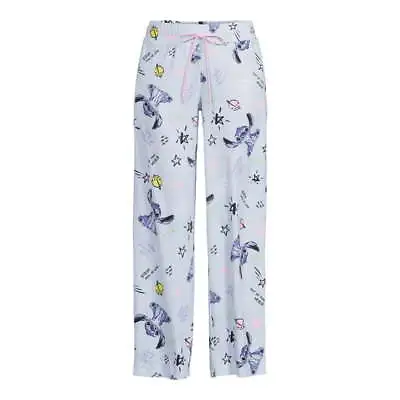 Lilo And Stitch Women’s Lightweight Soft Sleep Pants W Pockets MANY SIZES NEW • $12.15