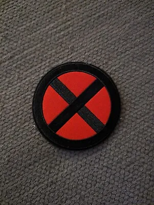 X-Men Red Logo Superhero Comic Movie Embroidered Iron On Patch US SELLER • $4.49