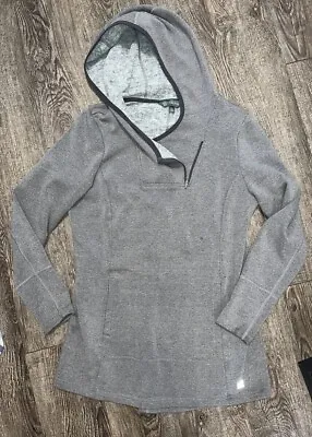 Title Nine S Mighty Sweatshirt Tunic Hooded Pullover Longline Pullover Outdoor • $22.95