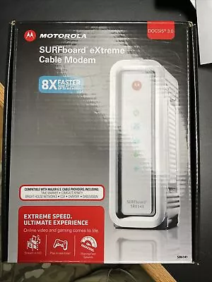 Motorola SURFboard EXtreme Cable WiFi Modem #SB6141 DOCSIS 3.0 Arrisi • $19.99