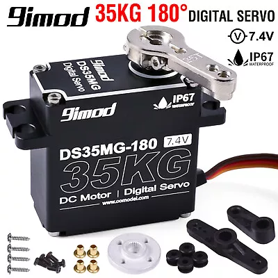 9imod DS35MG 35kg Waterpoof Servo Full Metal For 1/8 1/10 RC Crawler SCX10 TRX4 • $24.84