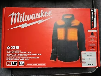 Milwaukee M12 Women's Heated Axis Jacket Kit Size Large 234B-21L • $175