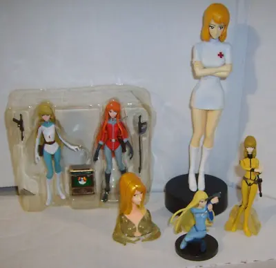 Starblazers Nova Yuki Maetel Legend Queen Emeraldas Pvc 6 Girls Figure Lot • $99.99